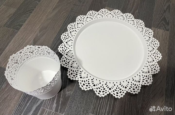 Новый поднос и кашпо IKEA