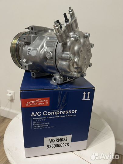 Компрессор кондиционера Рено Дастер K4M