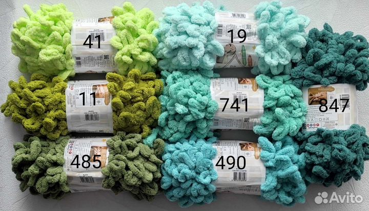 Пряжа Alize Puffy и Alize Puffy Fine