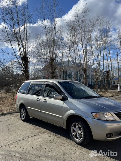 Mazda MPV 2.0 AT, 2001, 280 000 км