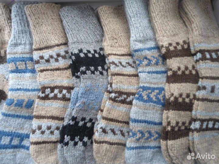 Вязанные носки
