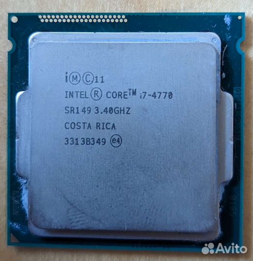 Процессор Intel core i7 4770