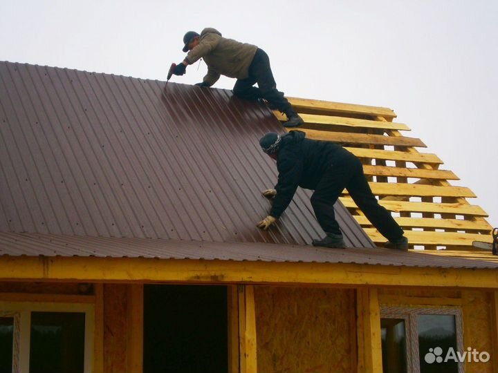 Ремонт крыши, замена кровли