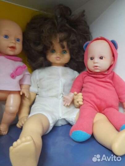 Большая кукла,пупсы, рюкзачок