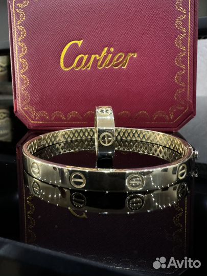 Золотой комплект Cartier