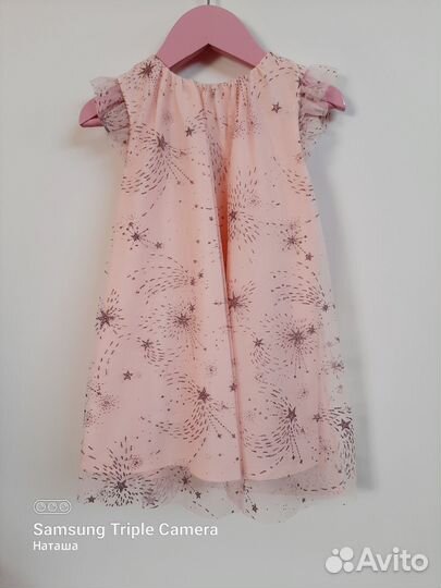 Mothercare платье новое 92 98 104