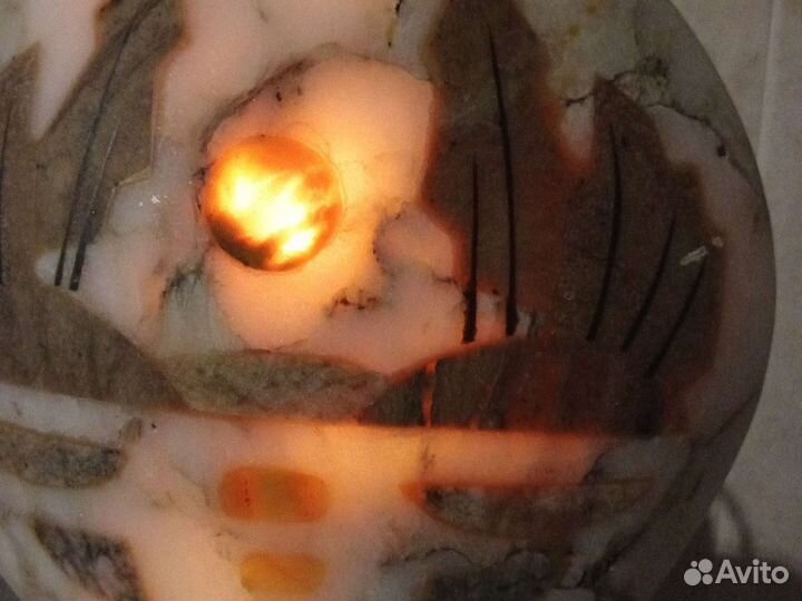 Мраморный ночник.СССР