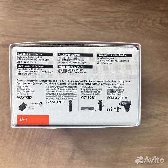 Новая камера Sony vlog camera ZV-1