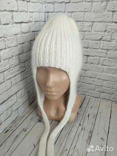 Шапка чепчик с ушками
