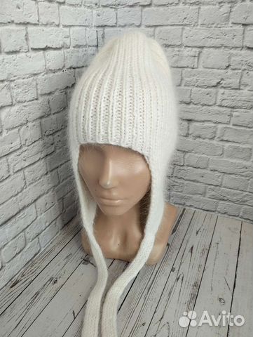Шапка чепчик с ушками