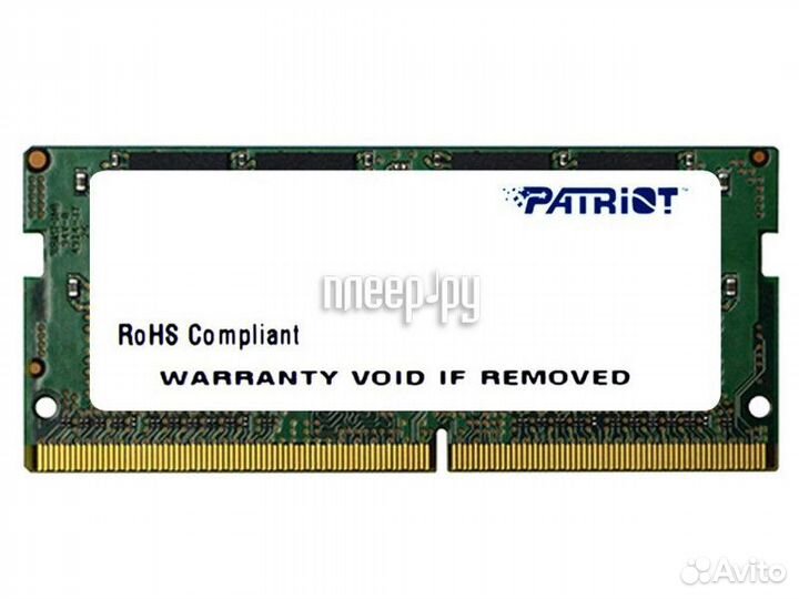 Patriot Memory DDR4 SO-dimm 2400MHz PC4-19200
