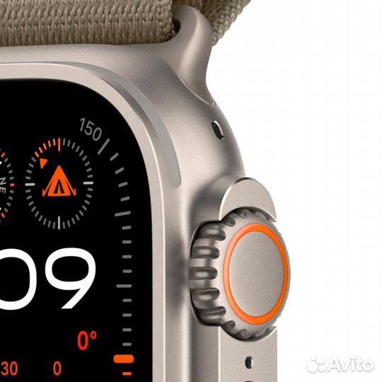 Apple Watch Ultra 2 49mm Olive Alpine Loop