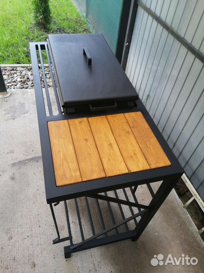 Мангал в стиле лофт