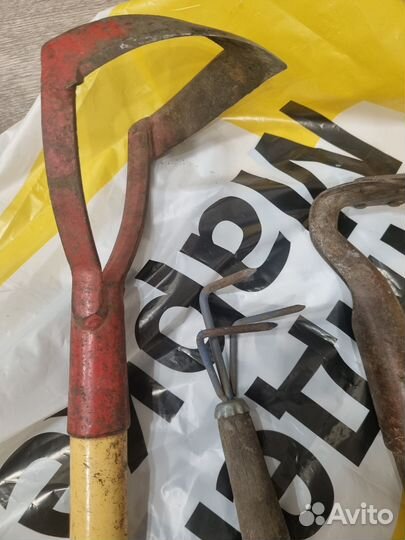 Садовый инвентарь для ухода за цветами бу 3 шт