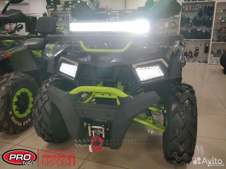 Квадроцикл Motoland 200 Wild Track X Winch лебедка