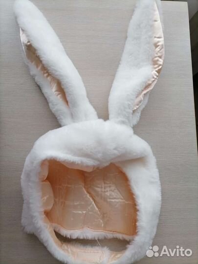 Шапка зайчик