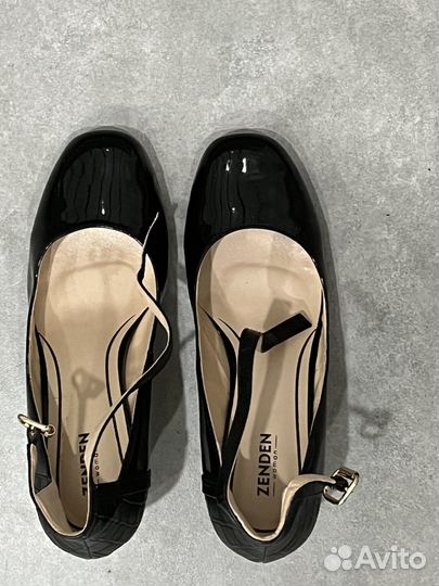 Туфли женские 39 размер черные