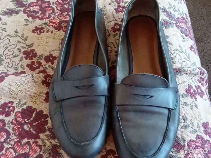 Мокасины Tamaris кожаные