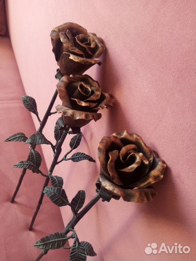 Кованая роза