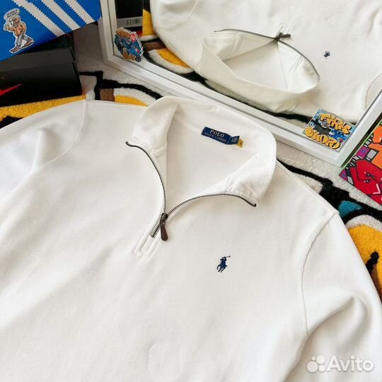 Свитшот 1/4 Zip Ralph Lauren