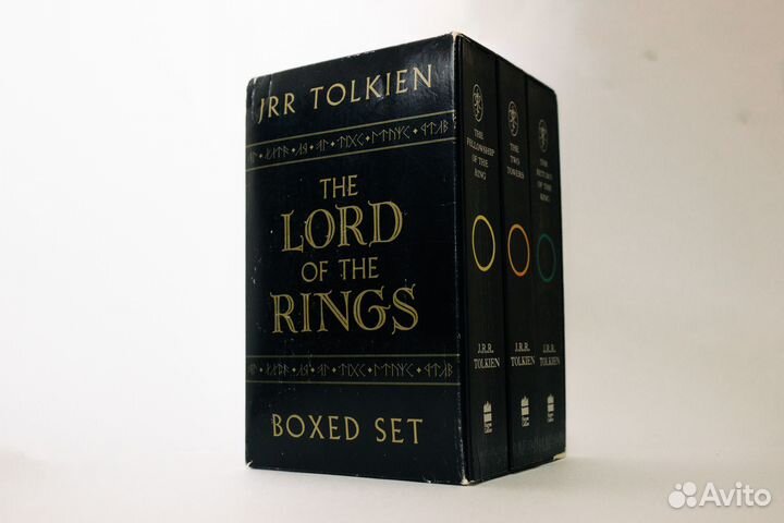 Властелин колец. Набор из 3-ех книг в Английском