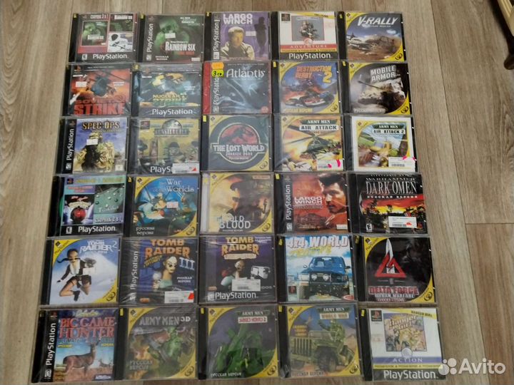 Новые диски playstation 1