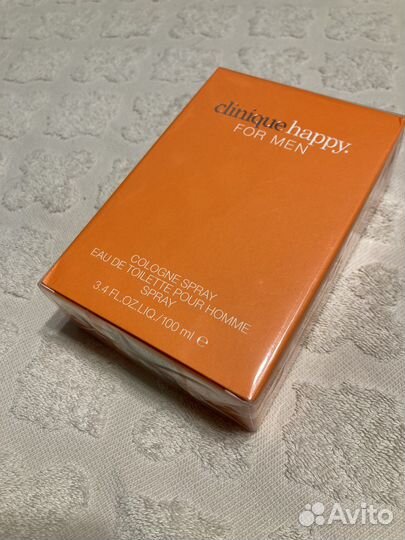 Мужская туалетная вода Clinique Happy 100 мл
