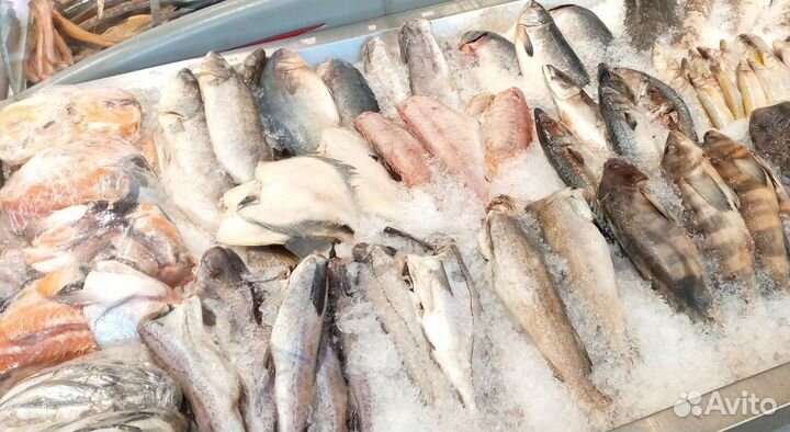 Свежемороженная рыба