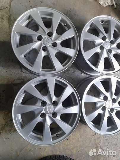 15 литые диски Silver Edition на ваз 4/98