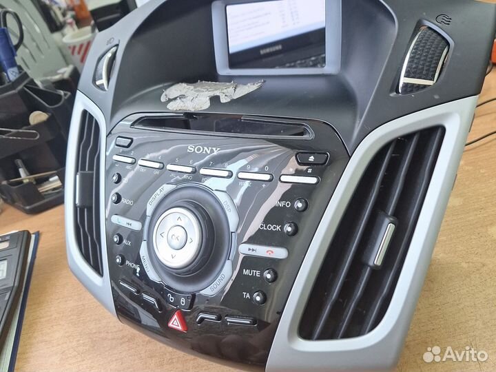Магнитола sony ford focus 3