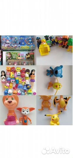 Игрушки герои мультфильмов