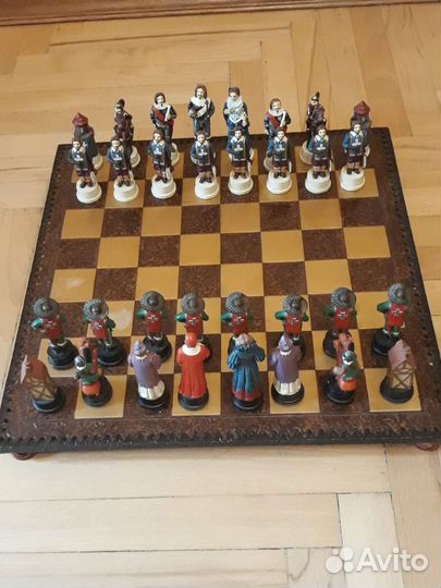 Шахматы подарочные-сувенирные.Крестоносцы