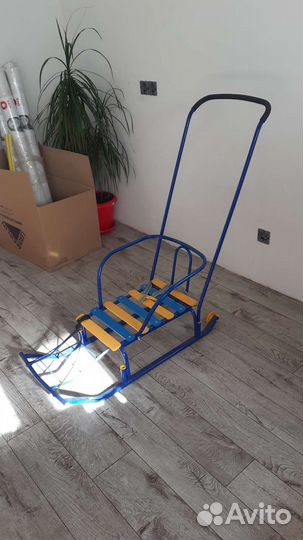 Санки Ника Тимка 5 с колесиками