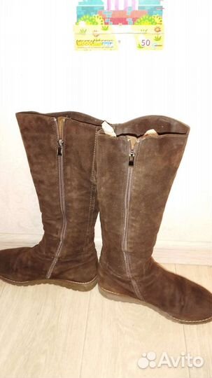 Зимние женские сапоги 38