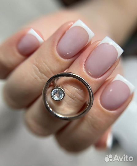 Маникюр, гель-лак, френч