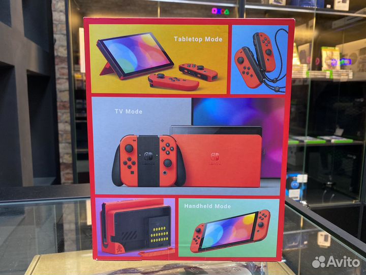 Nintendo Switch Oled Mario Red Edition