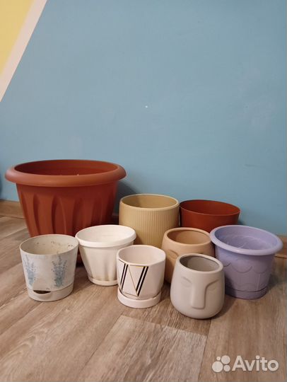 Горшки для комнатных растений лот