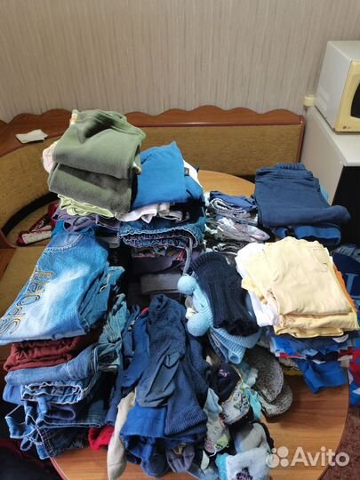 Детские вещи 3 больших пакета