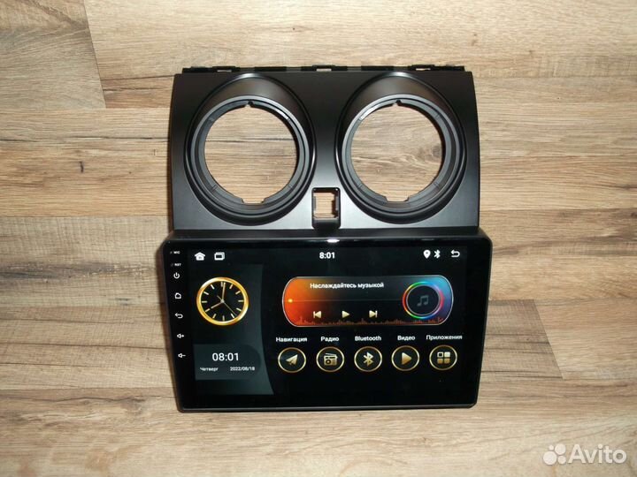 Автомагнитола Nissan Qashqai j10 Android 2/32
