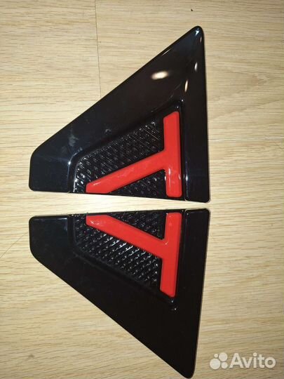 Накладки на передние крылья chery tiggo 7 pro max