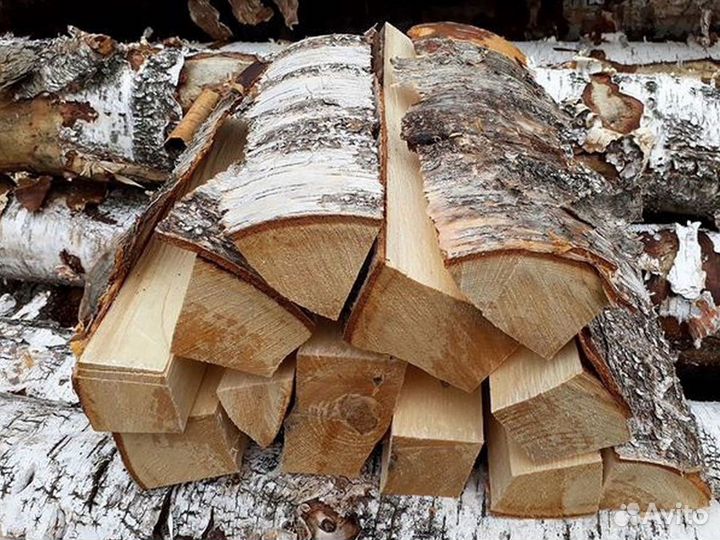 Дрова микс колотые насыпь самовывоз
