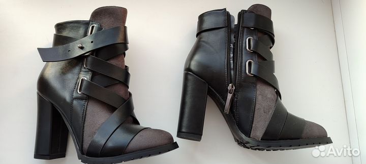 Ботильоны натуральная кожа