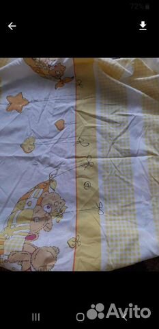 Простынь детская на резинке