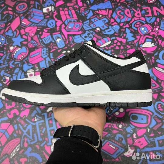 Кроссовки Nike dunk black/white