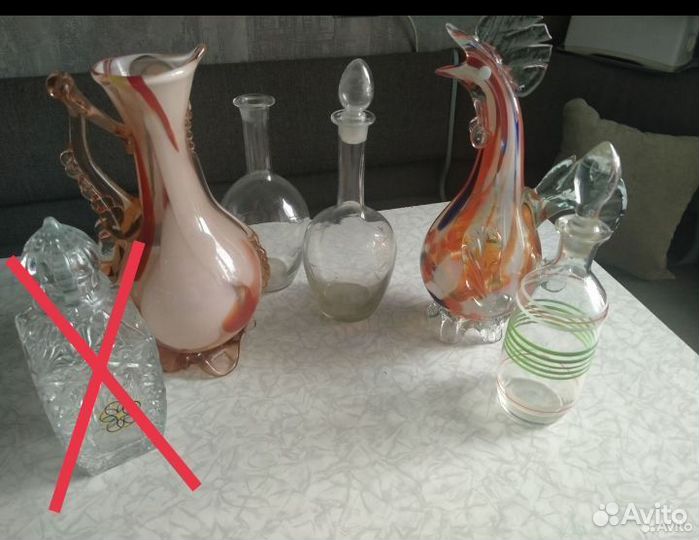 Штофы и графины СССР