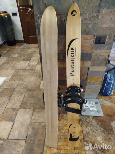 Лыжи охотничьи с креплением