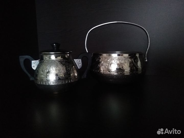 Сахарница, конфетница - чайный набор