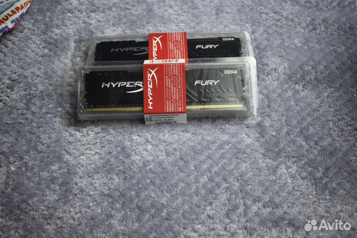 DDR4 16 GB 3200 mHz Kingston HyperX Fury