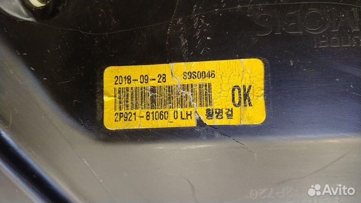 Фара левая Kia Sorento