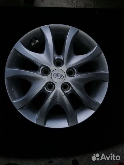 Диск колесный легкосплавный Hyundai-Kia R16 Р16